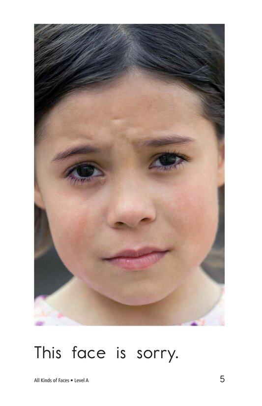 All Kinds of Faces绘本故事第5页