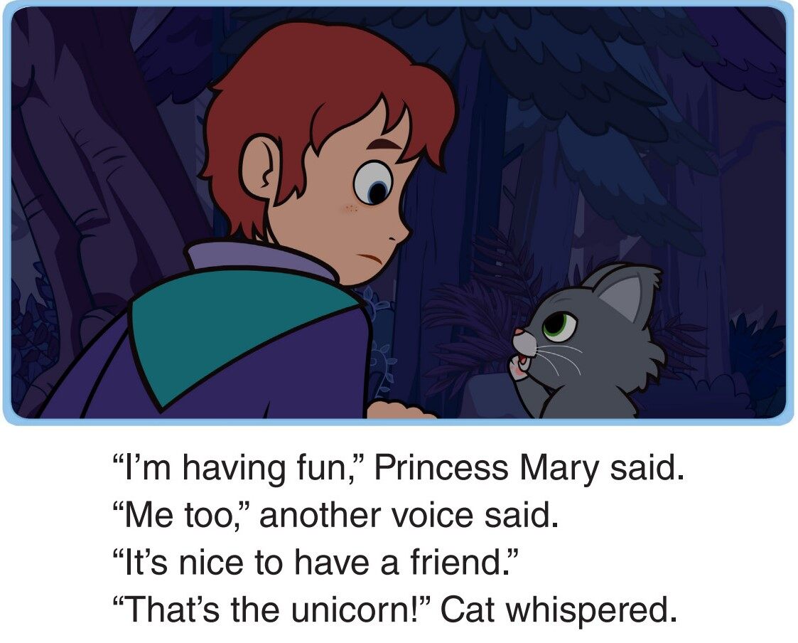 The Unicorn绘本故事第5页