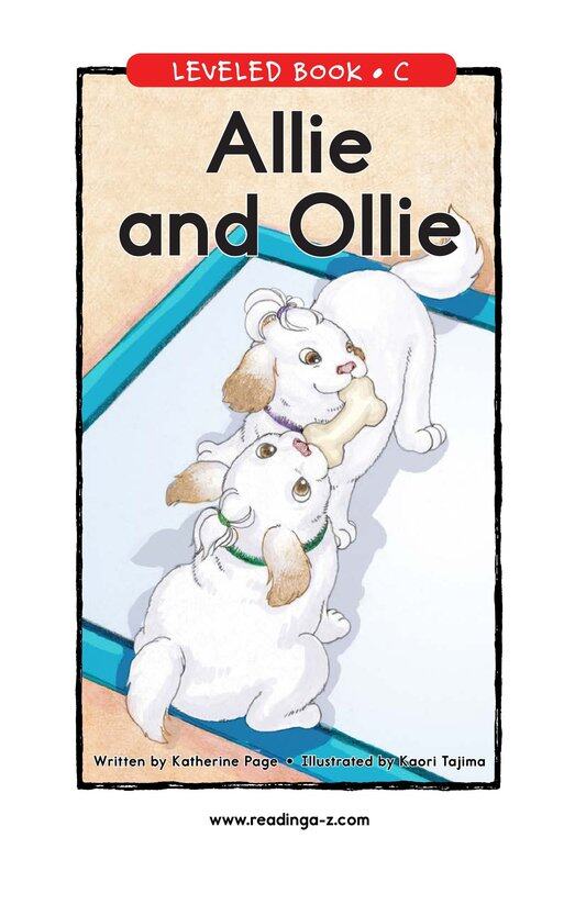 Allie and Ollie绘本故事第2页