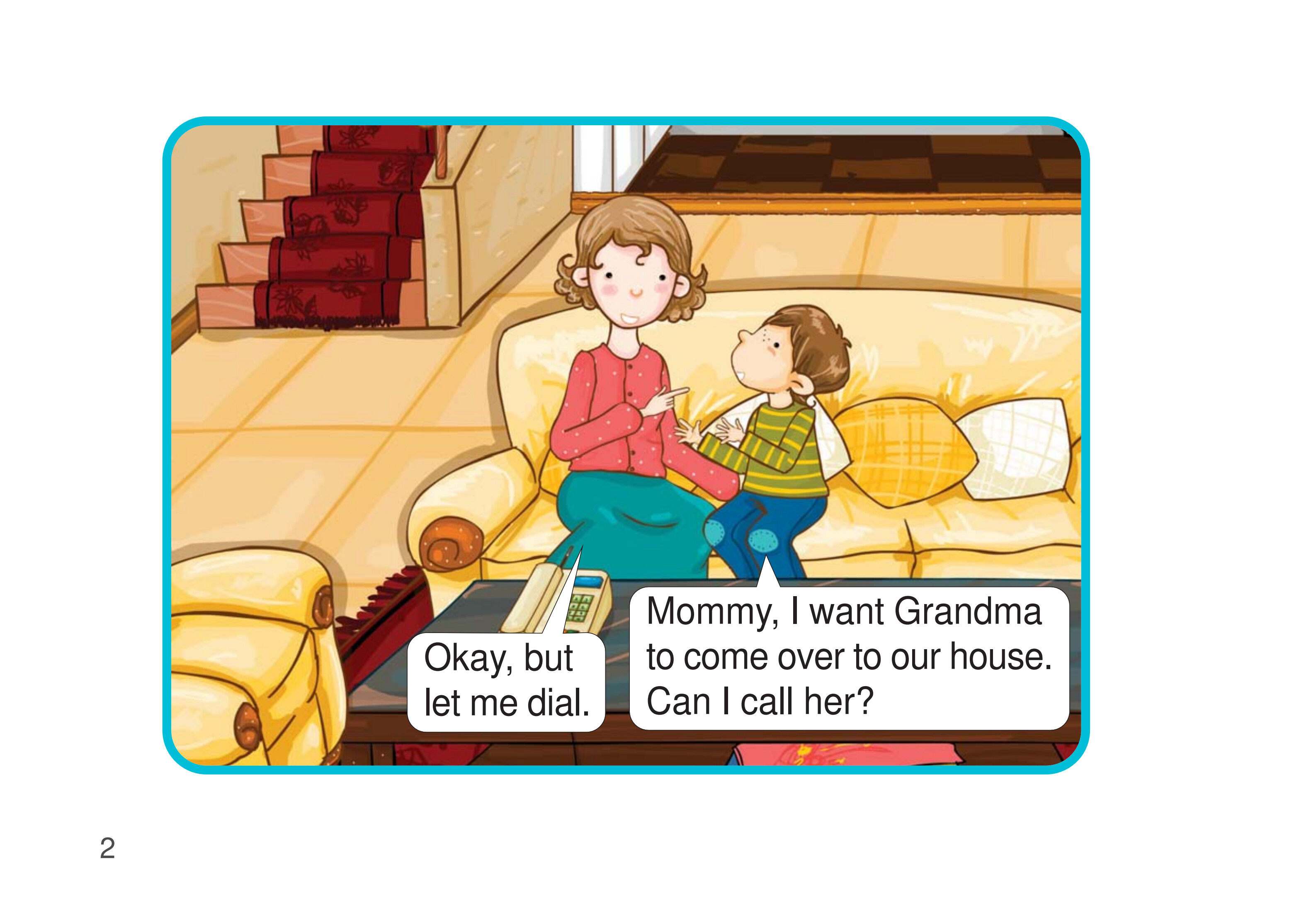 I Miss Him绘本故事第3页