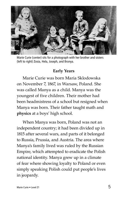 Marie Curie绘本故事第4页