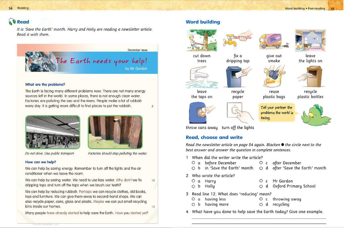 5A Unit 6 That's our Earth绘本故事第3页