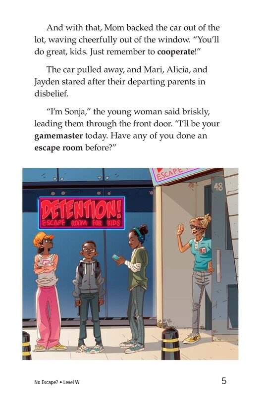 No Escape绘本故事第5页