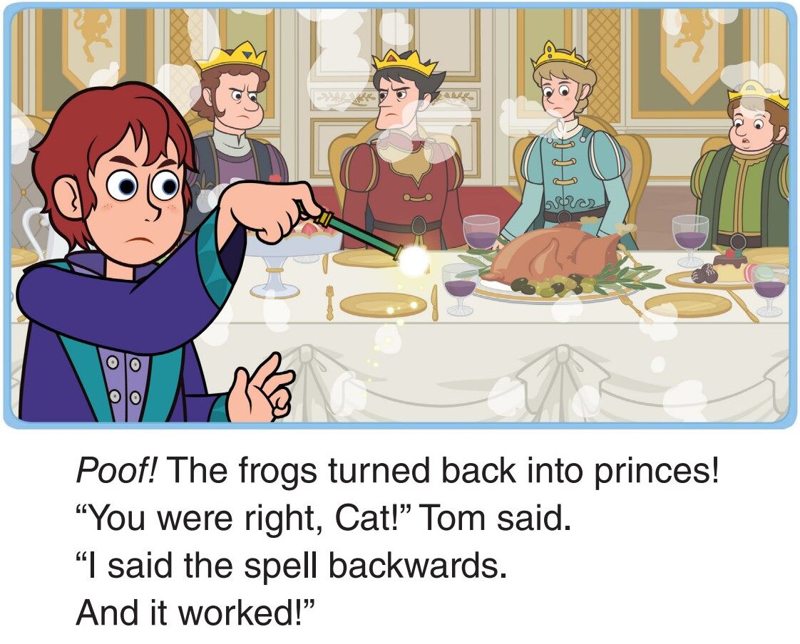 A Wonderful Spell绘本故事第4页