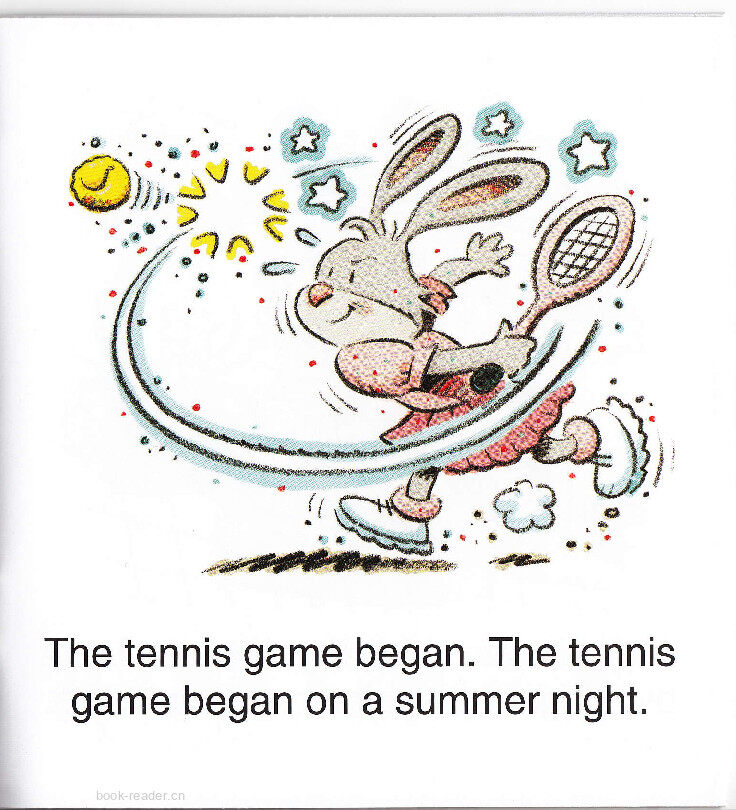 The Tennis Game绘本故事第4页