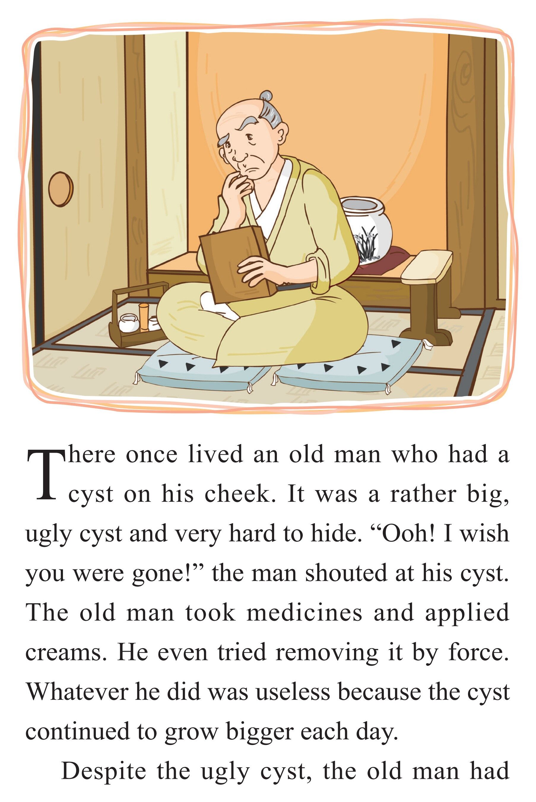 The Old Man and His Cyst绘本故事第3页