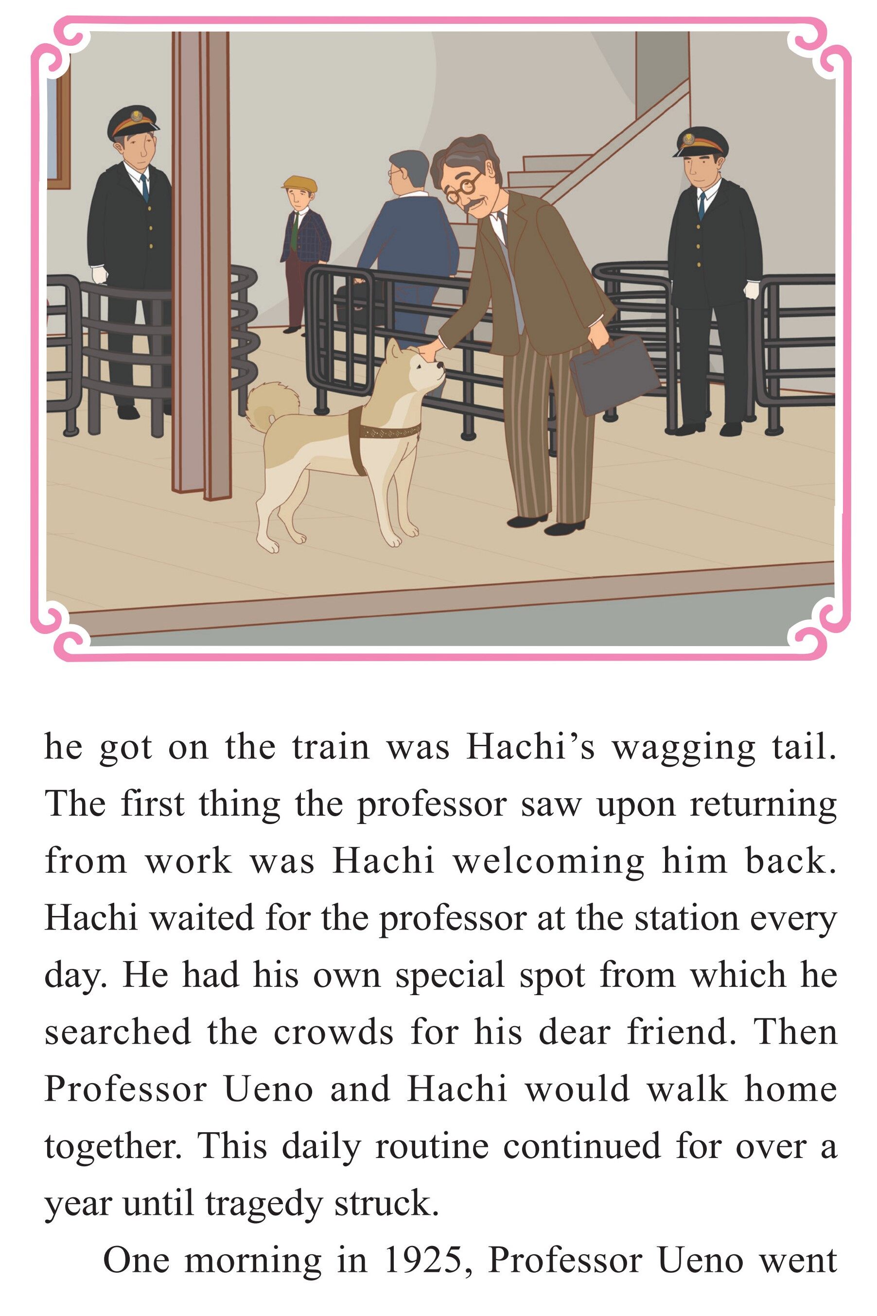 Hachiko:The Loyal Friend绘本故事第5页