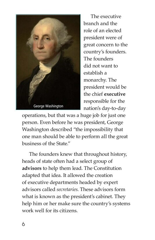 The U.S. Government At Work绘本故事第5页