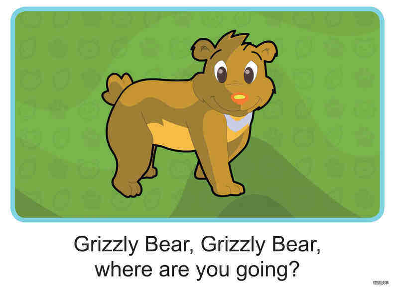 Grizzly Bear, Grizzly Bear绘本故事第2页