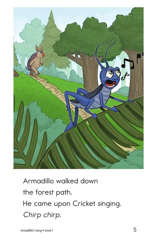 Armadillo's Song绘本故事第5页