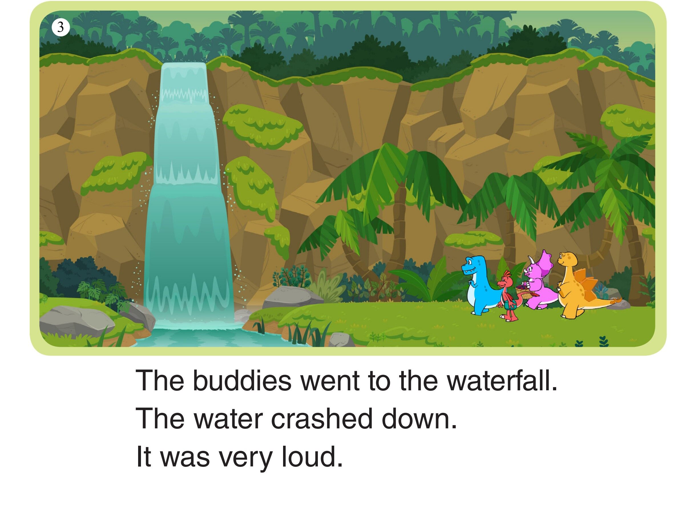 The waterfall绘本故事第5页