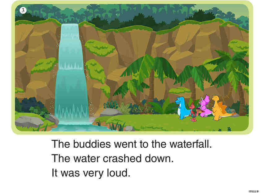 The waterfall绘本故事第5页
