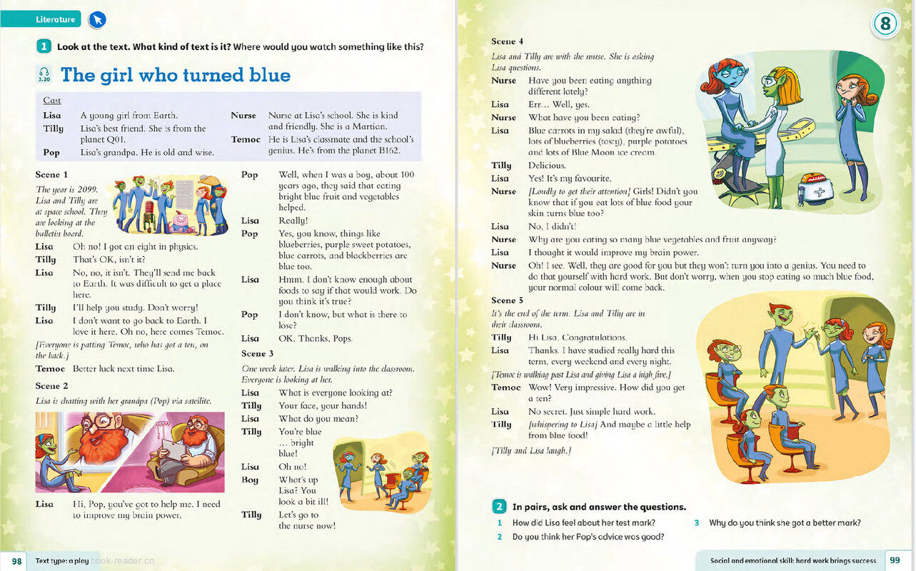 08 Fantastic flavours绘本故事第5页