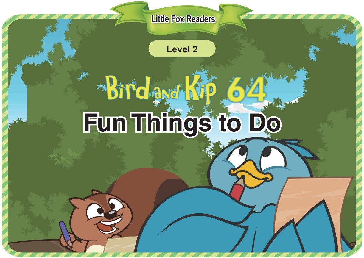 Fun Things to Do绘本故事第2页