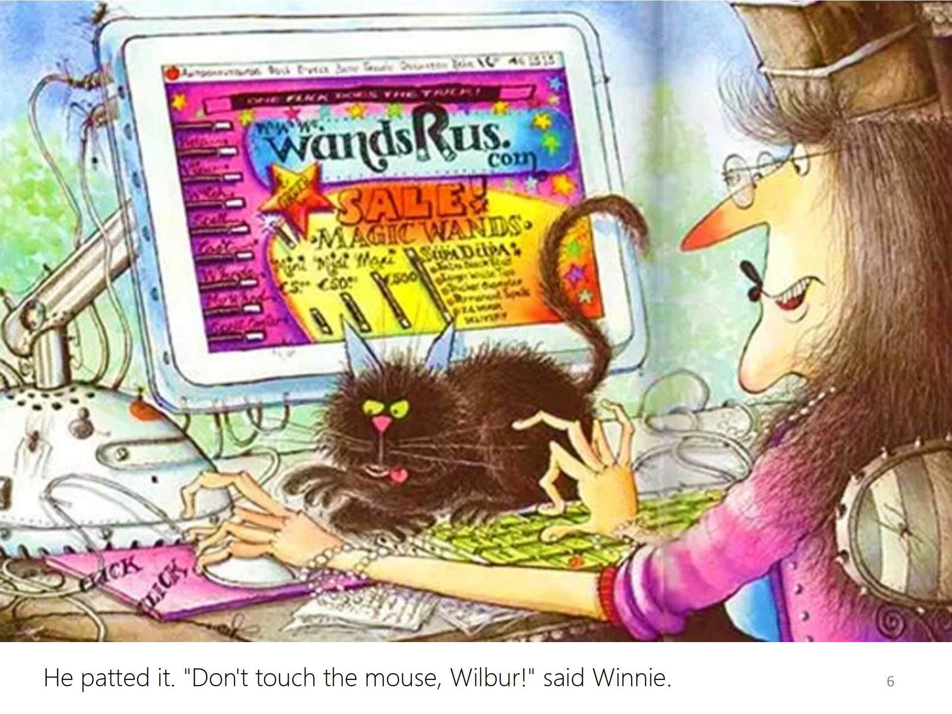 Winnie's New Computer绘本故事第5页