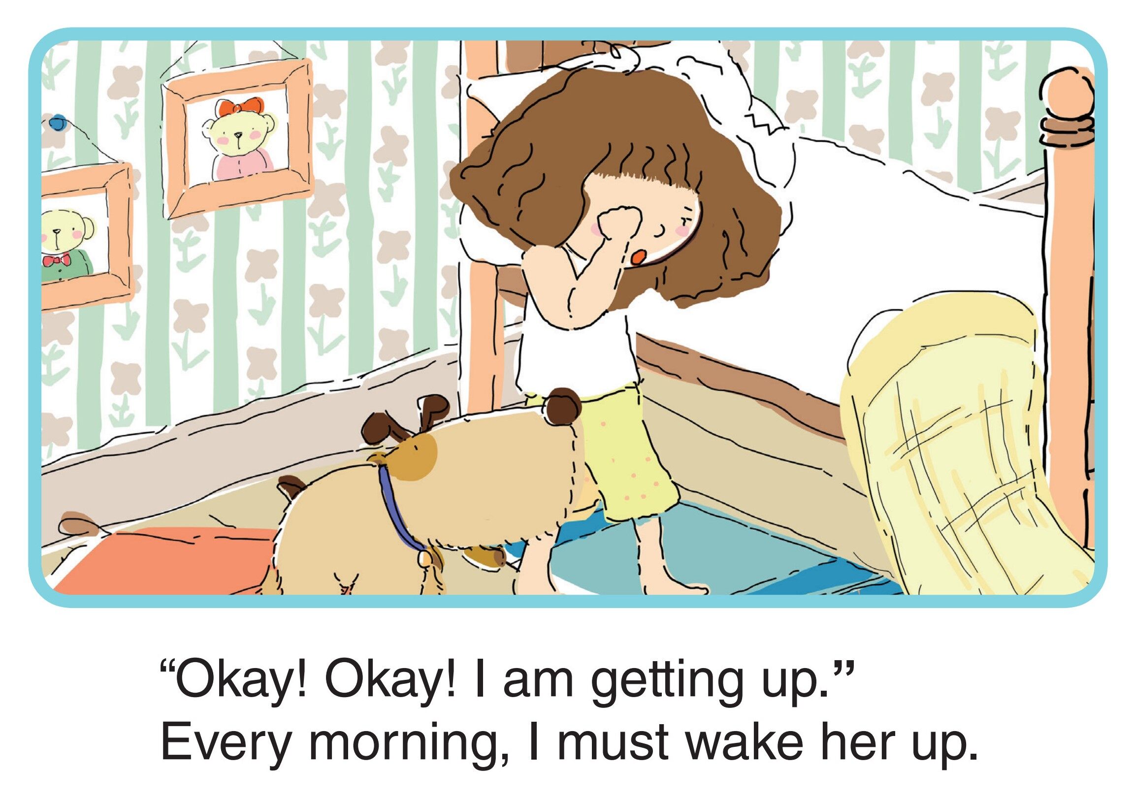 Wake Up, Nancy!绘本故事第3页