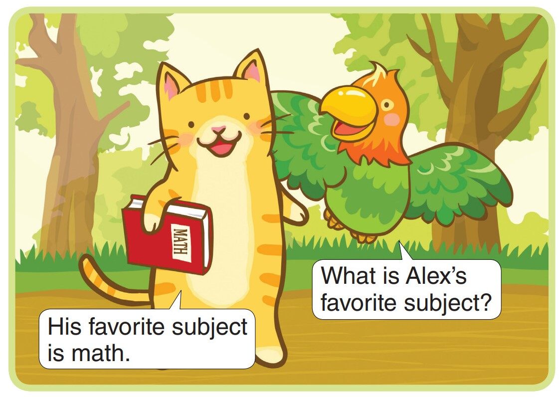 What's Your Favorite Subject绘本故事第4页