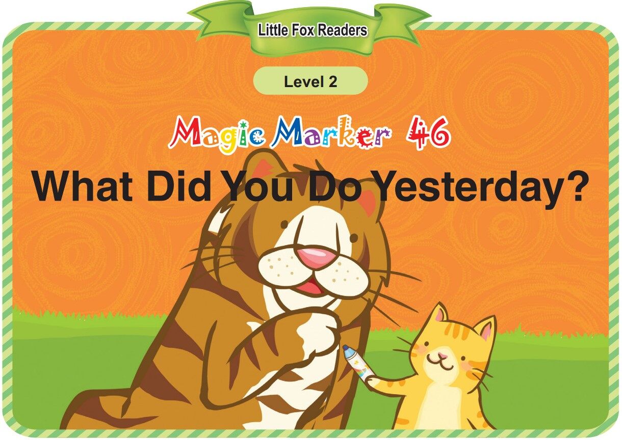 What Did You Do Yesterday绘本故事第2页