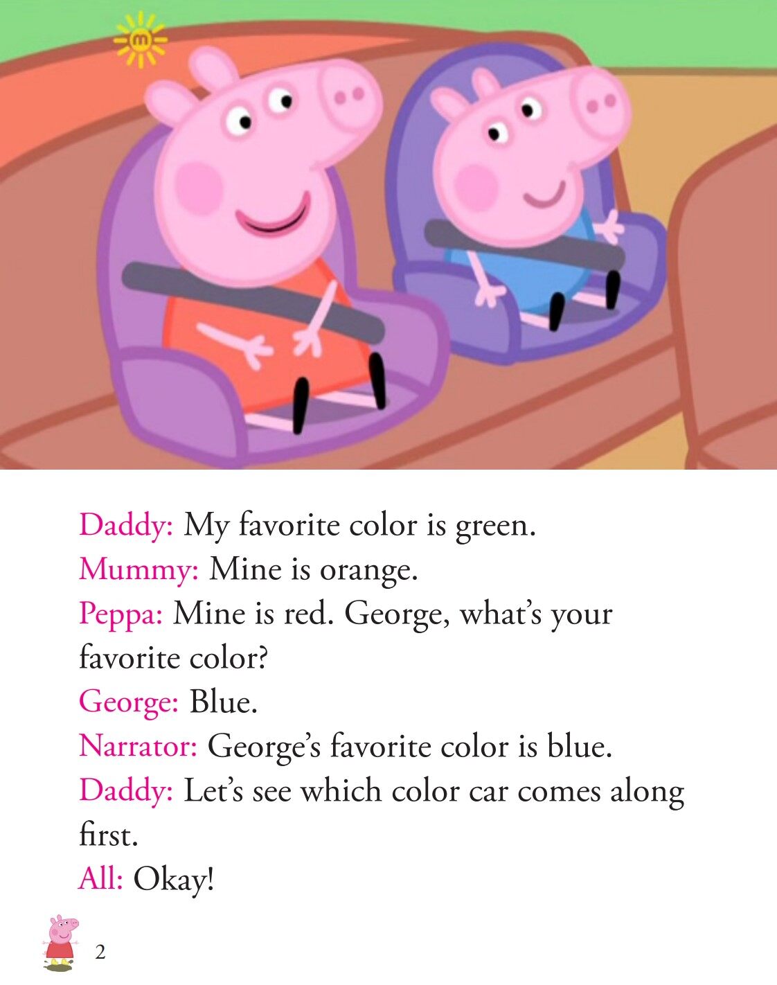 The Rainbow绘本故事第4页