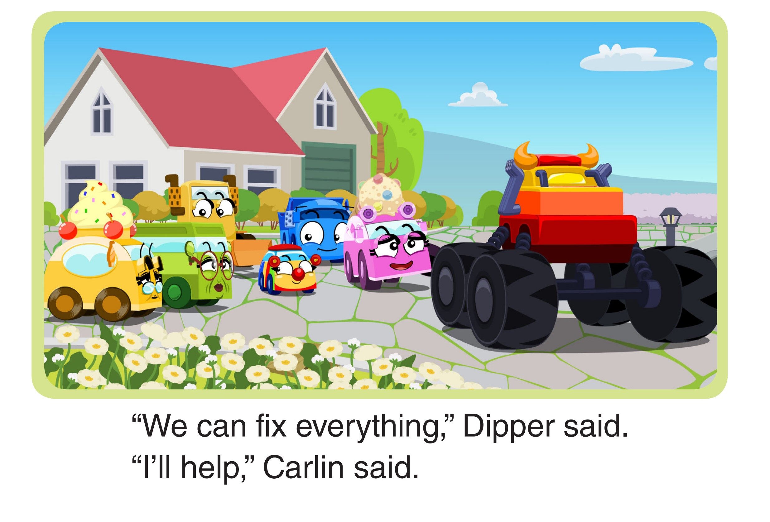 Eddy and Jeb's Surprise绘本故事第3页