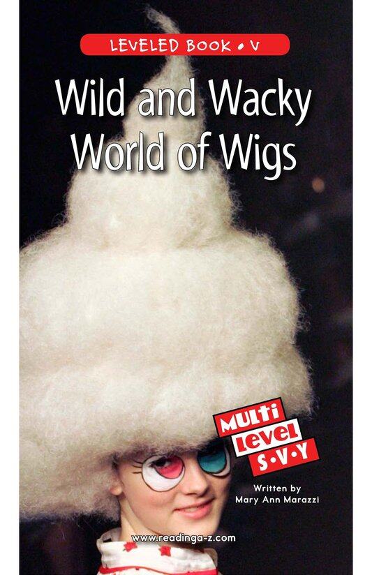 Wild and Wacky World of Wigs绘本故事第2页