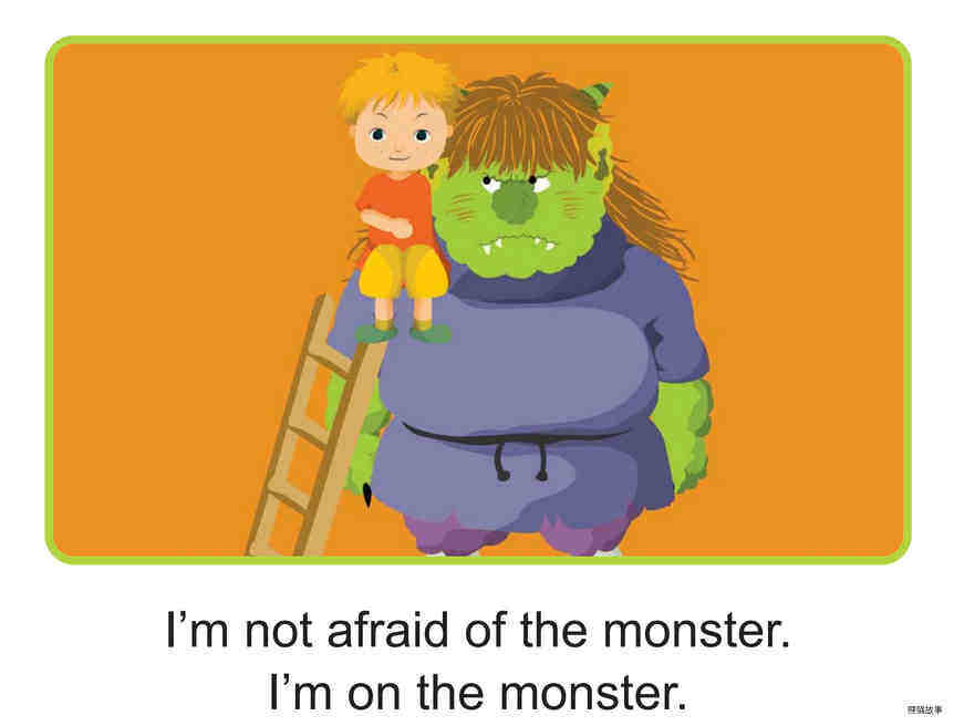 On the Monster绘本故事第2页