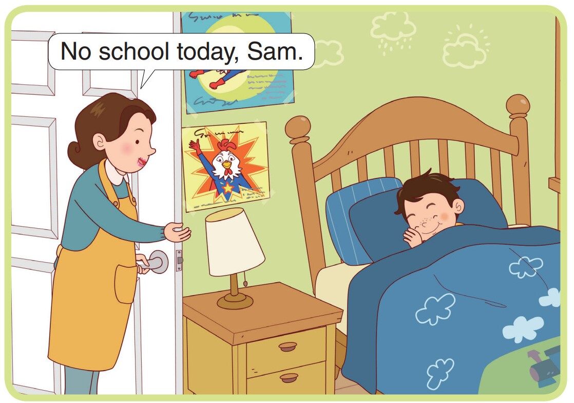 Snow Day!绘本故事第2页