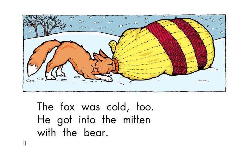 The Mitten绘本故事第4页