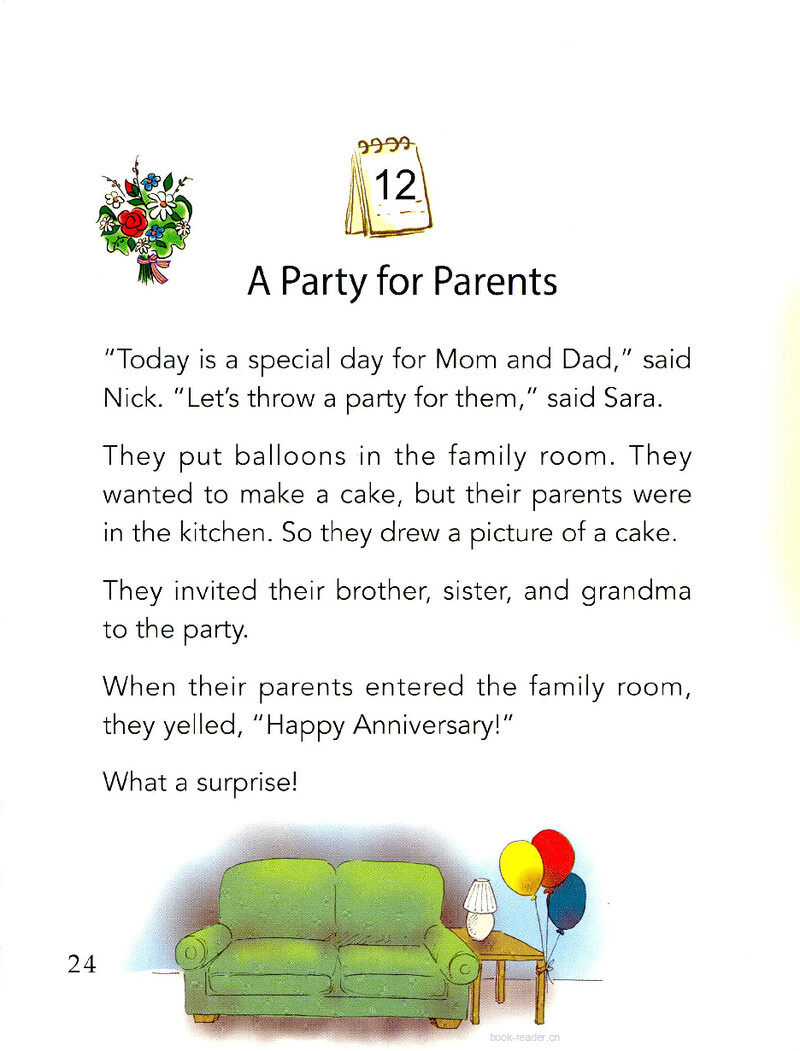 AParty for Parents绘本故事第2页