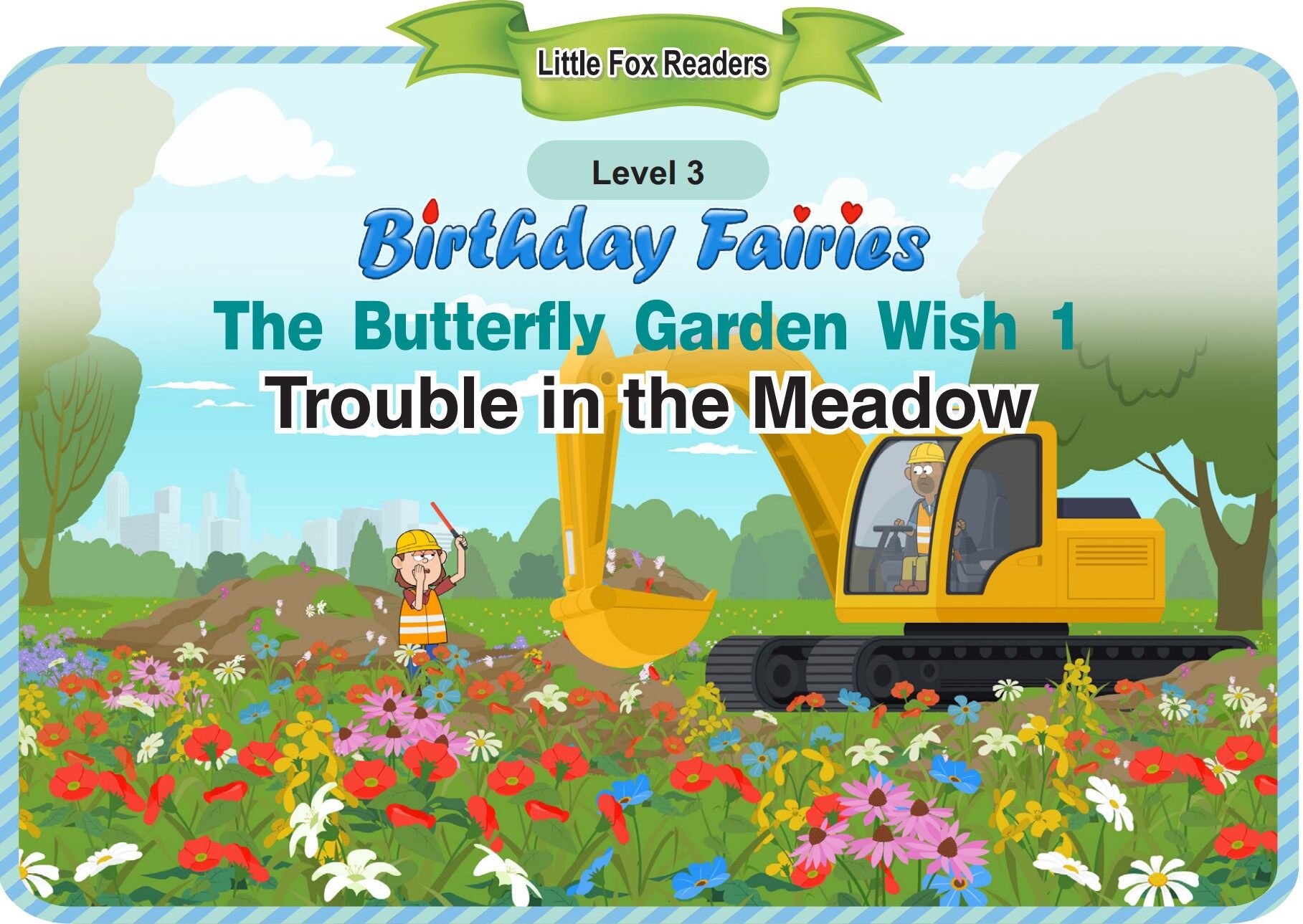 Trouble in the Meadow绘本故事第2页