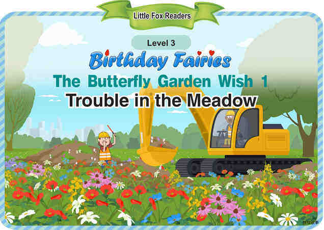 Trouble in the Meadow绘本故事第2页