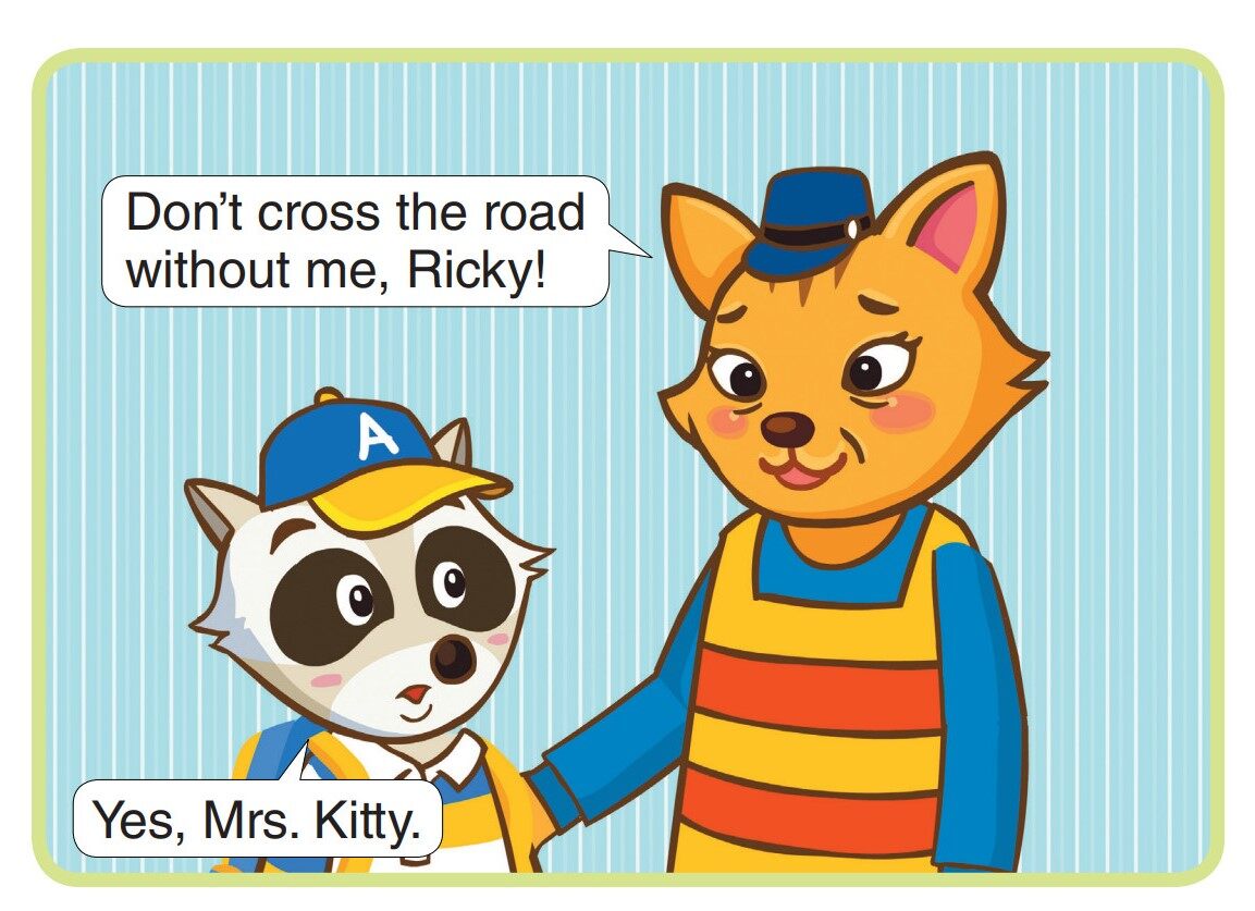 Walking to School绘本故事第5页