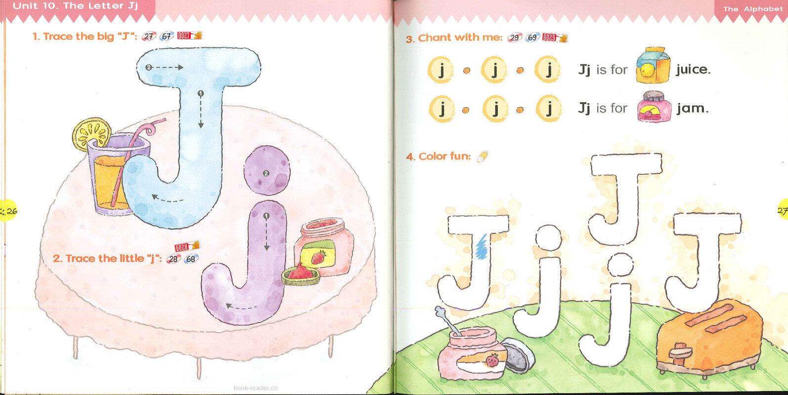 10 The Letter Jj绘本故事第3页