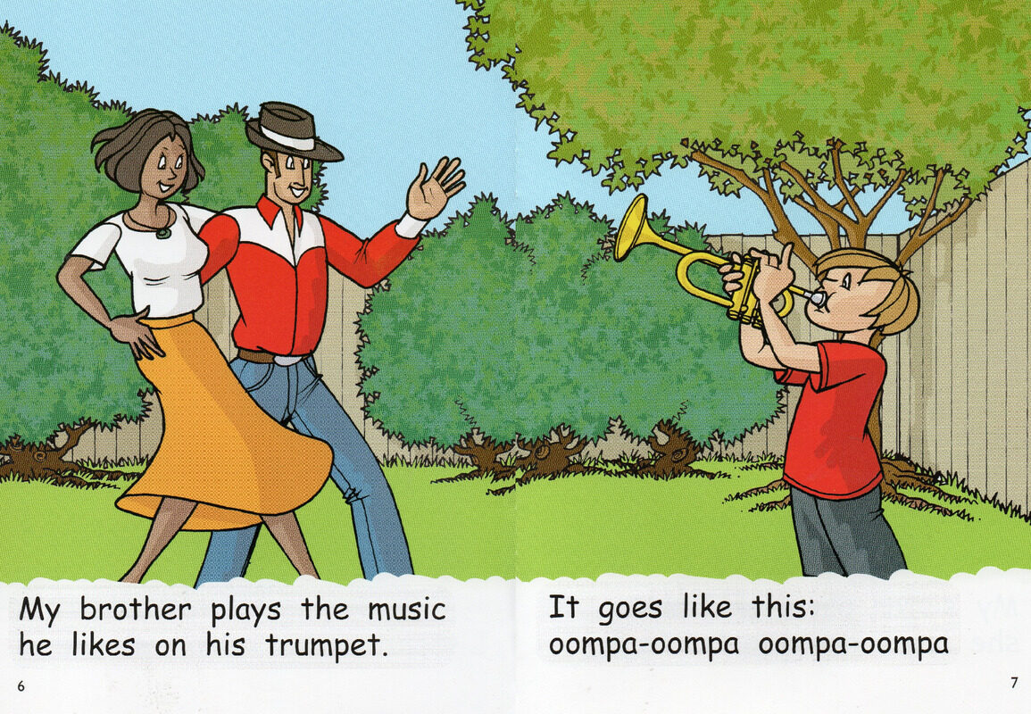 our family band绘本故事第5页