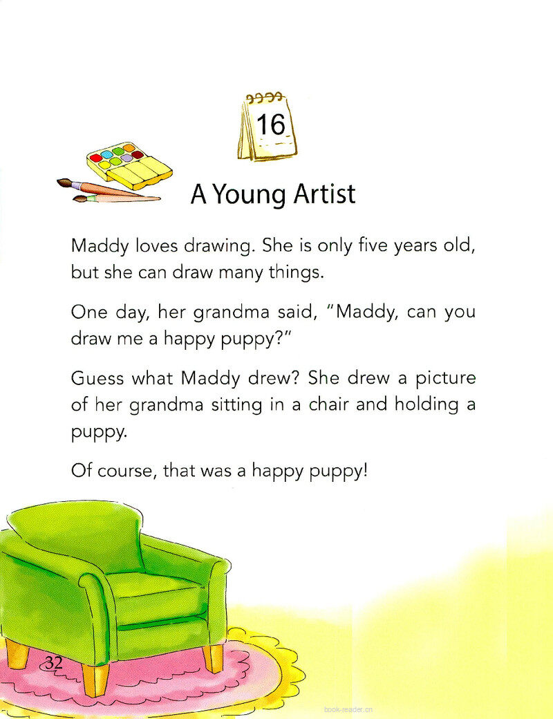 A Young Artist绘本故事第2页
