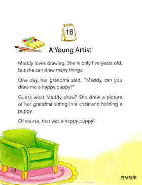 A Young Artist绘本故事第2页