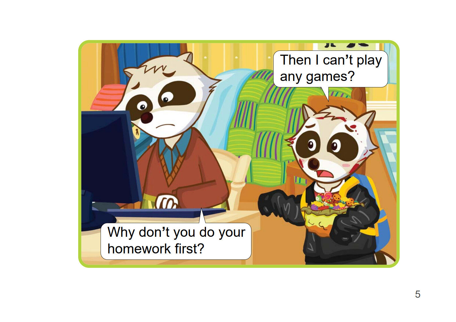 Computer Breakdown绘本故事第5页