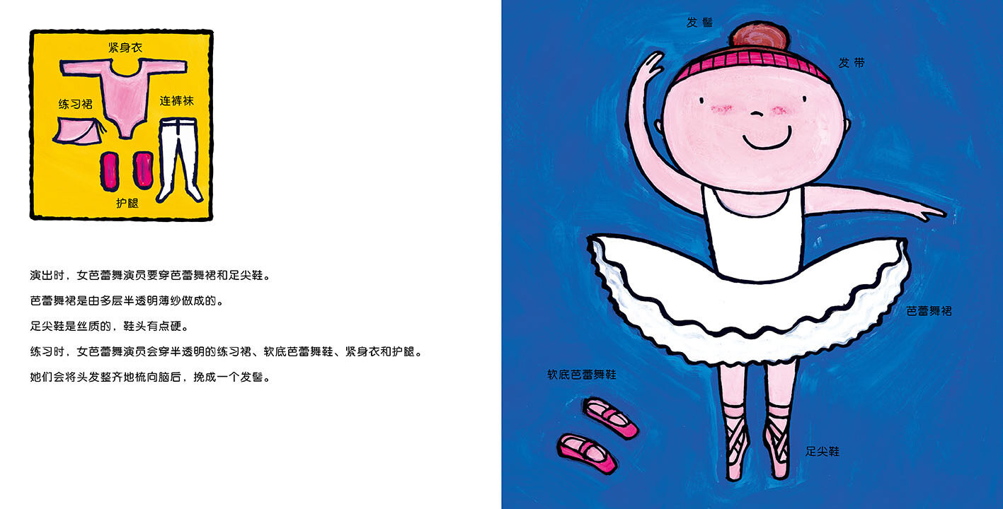 芭蕾舞演员绘本故事第4页