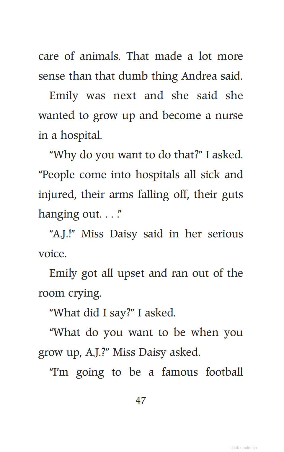 Chapter6 What Do You Want to Be?绘本故事第4页