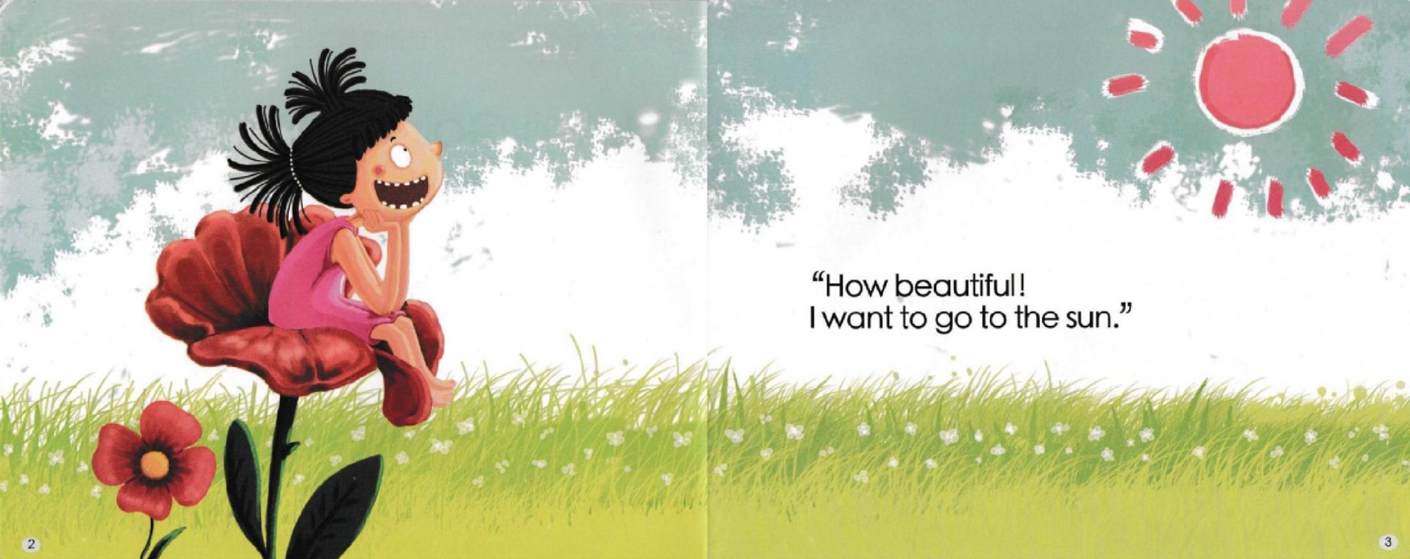 I am going to the sun绘本故事第3页