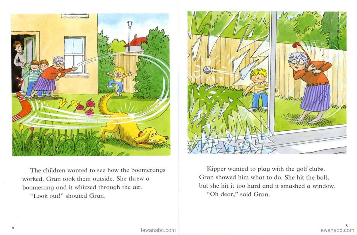 A Day in London绘本故事第5页