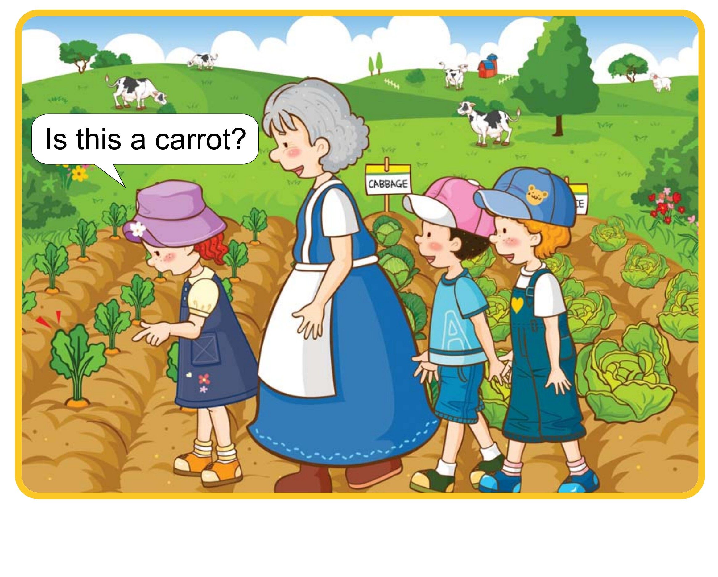Is This a Carrot?绘本故事第3页