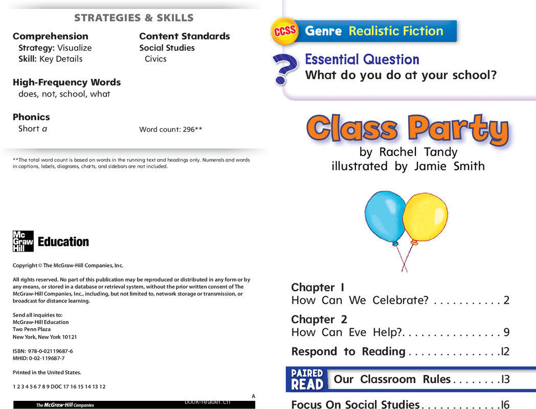 G1 Bey U1W1 Class Party绘本故事第3页