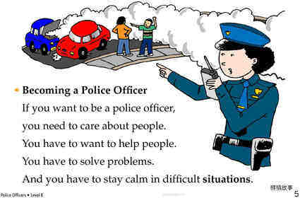 Police Officers绘本故事第4页