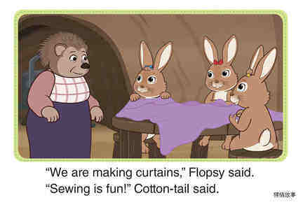 The Bunnies Help the Tailor 1_Busy Bunnies绘本故事第5页
