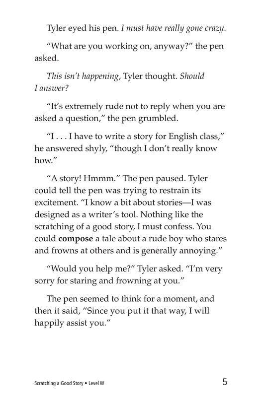 Scratching a Good Story绘本故事第4页