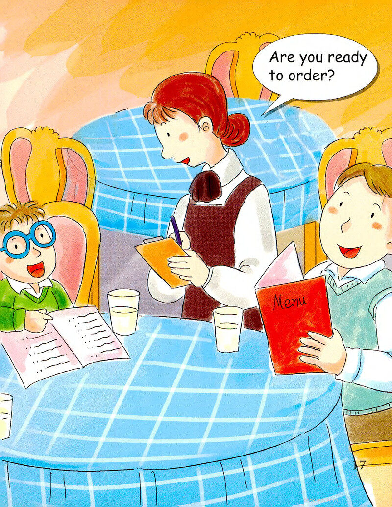 Eating Out绘本故事第3页