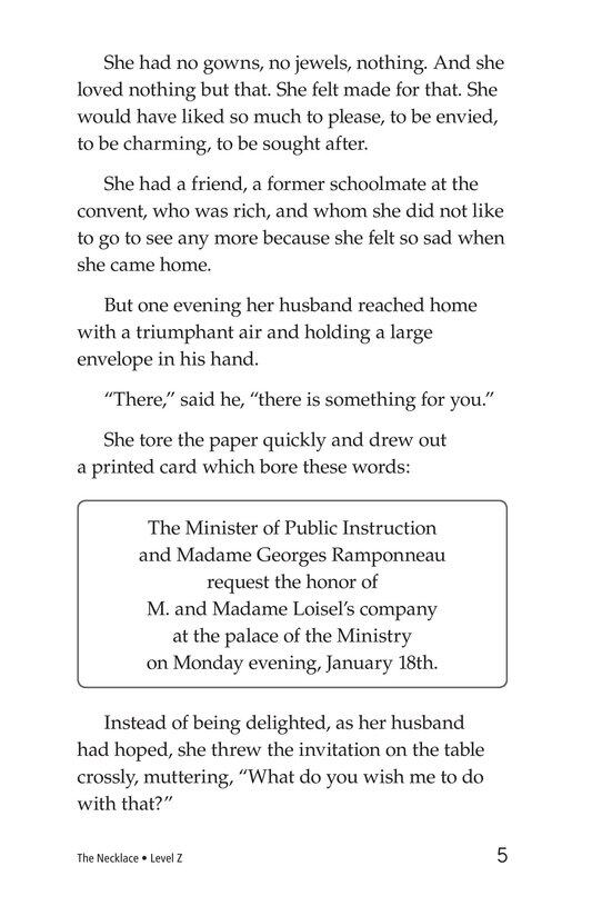 The Necklace绘本故事第5页