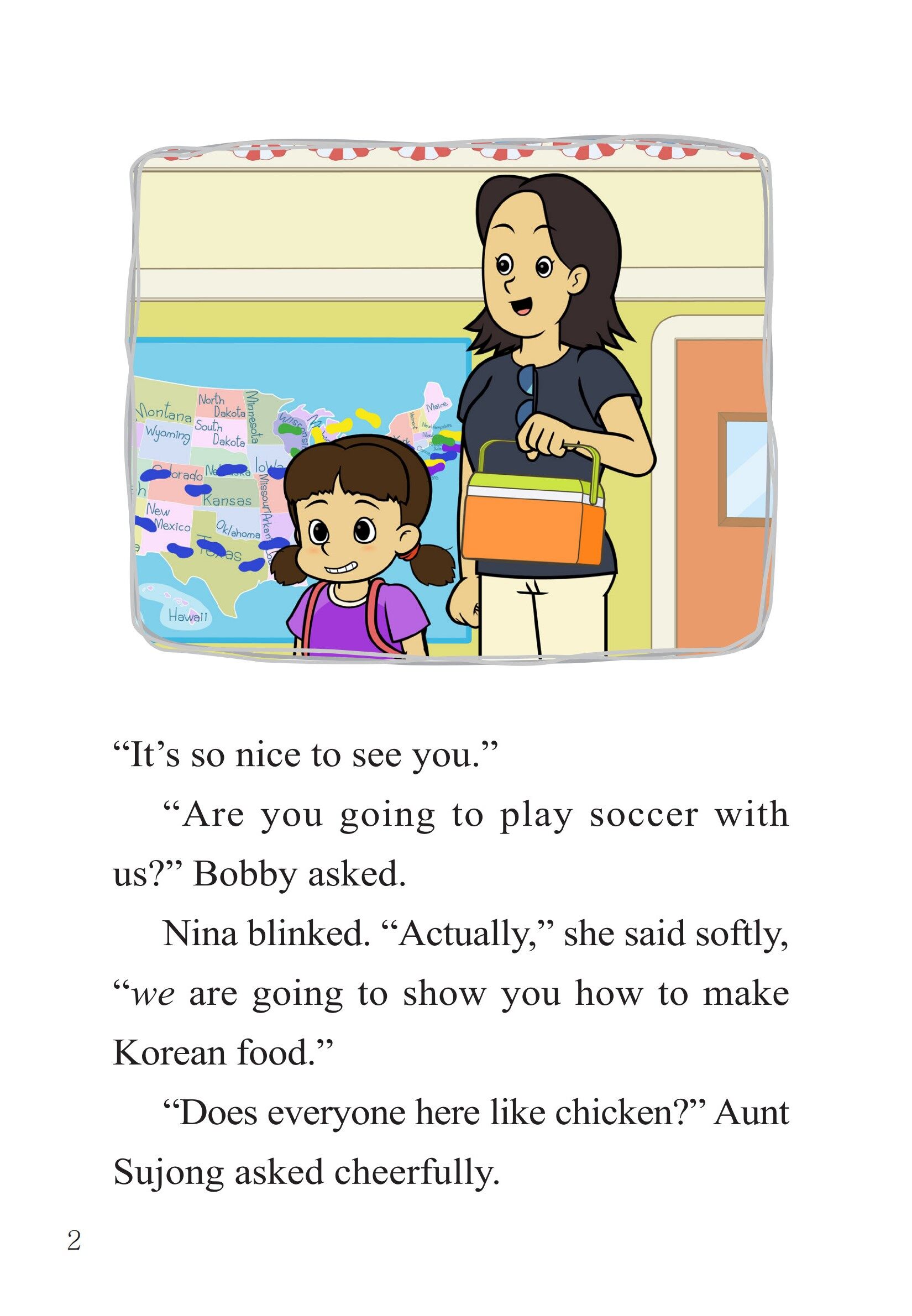 Korean Chicken Skewers绘本故事第4页