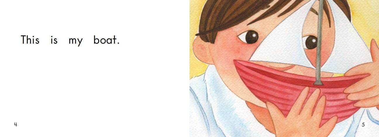 My bath绘本故事第4页